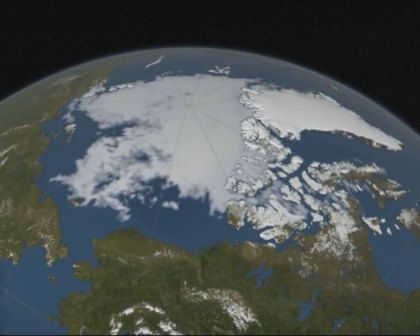 Researchers are concerned about Arctic sea ice.